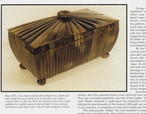 Antique Boxes, Tea Caddies, and Society -- 1700--1880, ISBN: 0764316885  Antigone Clarke & Joseph O'Kelly, A Schiffer Book for collectors