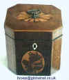 An good example of a late 18th century single compartment tea caddy.
