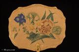 Ref:111fs: Antique Face Screen with painted flowers C. 1815. more details
