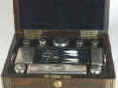 A high quality William IV Rosewood Dressing  box  London Circa 1830 dressregrwchq02.jpg (35190 bytes)