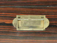 A fine Antique brass edgedCoromandel box Circa 1860. Enlarge Picture