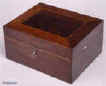 Antique Mahogany Sewing Box circa 1800 Enlarge Picture