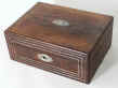 Antique Rosewood Sewing  box,  circa 1850.